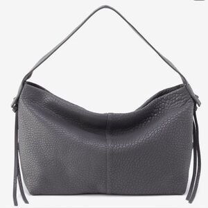 HOBO Gray Leather BONITA Shoulder Bag NWOT
